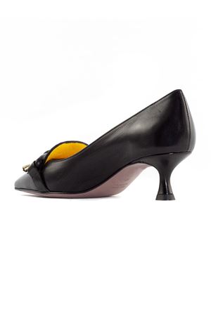 Black leather pumps MARA BINI | T230NERO